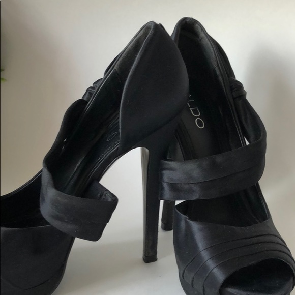 Aldo satin high heels with side bows - Picture 3 of 5